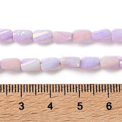 Нити из окрашенных непрозрачных стеклянных бусин GLAA-I059-01