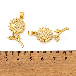 Латунные микро проложить кубического циркония подвески&nbsp;KK-E108-39G