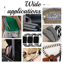 Полиэстеровые жаккардовые ленты с рисунком «в елочку» OCOR-PH0002-90A