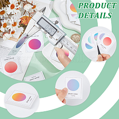 Многоцветная бумажная сургучная печать&nbsp;AJEW-WH0415-36B-01