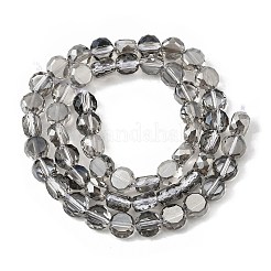 Стеклянные бусины с гальваническим покрытием &nbsp;EGLA-L045-G-PL04