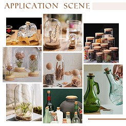 8 стили пробковые пробки для бутылок AJEW-GA0007-64