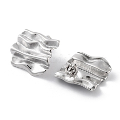 Серьги-гвоздики из нержавеющей стали 304 EJEW-P258-21P