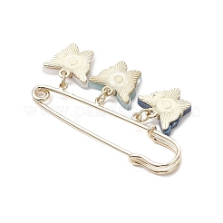 Бабочка сплав акриловые подвески броши&nbsp;JEWB-BR00184-01