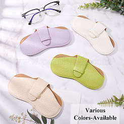 1 étui à lunettes en cuir PU&nbsp;AJEW-CN0004-50D
