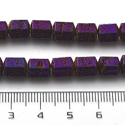 Гальванические бусины из натуральной лавы&nbsp;G-A251-A01-01I