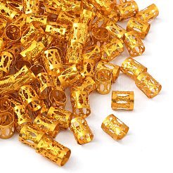 200шт алюминиевые дреды бусины украшение для волос ALUM-YW0001-03