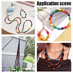 816 шт. бусины из дерева схима WOOD-AR0001-50