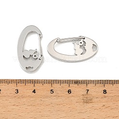 Kletterkarabiner aus Edelstahl 304&nbsp;STAS-F364-02P-04