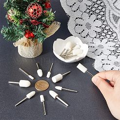 60 шт. 12 многофункциональные конические и колонные насадки для полировки из шерстяного войлока FIND-FH0005-20