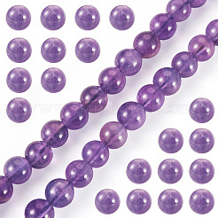 Природный аметист нитей бисера&nbsp;G-TA0002-57B