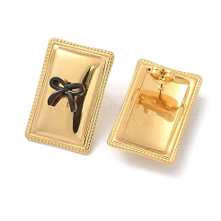 Серьги-гвоздики из акрила из нержавеющей стали 304 для женщин&nbsp;LS-STAS-Z117-06G