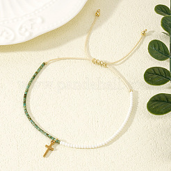 Браслеты из бисера и стеклянных бусин в стиле бохо EC2544