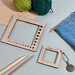 Holz Strickwerkzeug-Sets&nbsp;DIY-WH0888-335AB-01