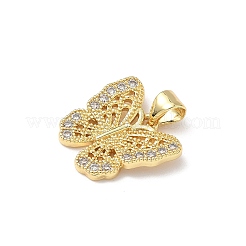 Breloques en laiton avec zircone cubique de micro pave&nbsp;LS-KK-Q068-09D-G