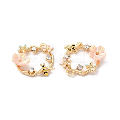 Подвески из эмали и сплава PALLOY-D016-26G-02