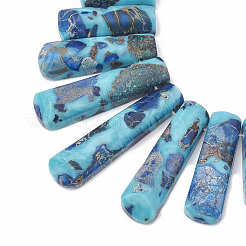 Синтетический драгоценный камень бисер нитей G-S326-003B