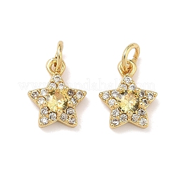 Латунные микро проложить кубического циркония подвески&nbsp;KK-A291-13A-G