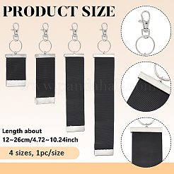 4 Stück Polyester-Anhänger-Dekoration.&nbsp;HJEW-BC00049