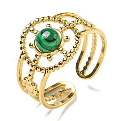 Ионное покрытие (ip) 304 нержавеющая сталь открытые манжетные кольца RJEW-C079-09G