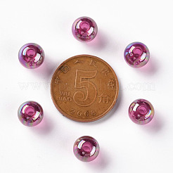 Прозрачные акриловые бусины&nbsp;MACR-S370-B8mm-706