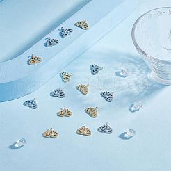 20шт 2 цвета латунные подвески&nbsp;KK-FH0002-18