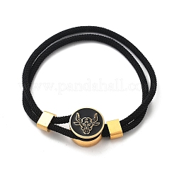 Mehrreihige Armbänder aus Nylonkordeln mit Sternbild&nbsp;BJEW-U016-01A-04