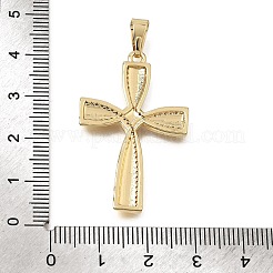 Pendentifs en laiton zircon cubique transparent&nbsp;CU-CBA4BAF-06G