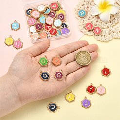 52 шт. Подвески из сплава с эмалью&nbsp;ENAM-CJ0007-07D