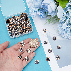 120шт 12 стиля подвески из сплава с эмалью&nbsp;ENAM-AR0001-83A