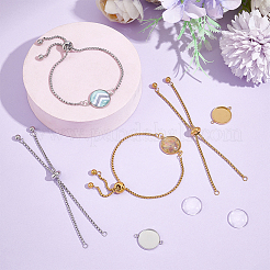 Kit per la creazione di braccialetti a cupola vuota fai da te&nbsp;DIY-UN0005-34