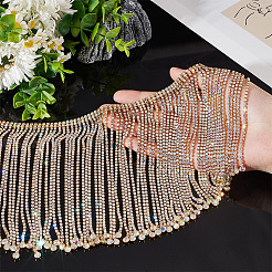 Цепочка на чашку со стразами цвета ab DIY-PH0022-01G