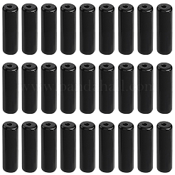 1 нить бусин из натурального черного оникса&nbsp;G-PA0001-30