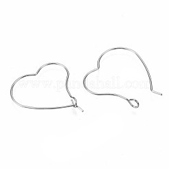 Фурнитура для сережек-колец из нержавеющей стали 304&nbsp;STAS-S117-010B-01