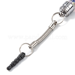 Железный пластик в форме пули емкостный стилус силиконовая ручка для сенсорного экрана HJEW-G014-01A