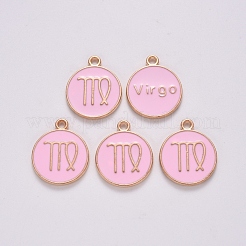 Подвески из эмали и сплава&nbsp;X-ENAM-S124-01B-09B