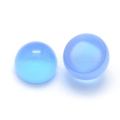 天然石瑪瑙カボション  染め＆加熱  半円  4x2~2.5mm&nbsp;G-P393-R01-4mm