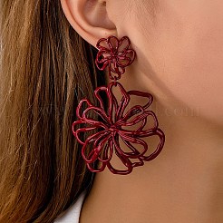 Литые эмаль болтающиеся серьги стержня&nbsp;FS-WG7F825-02