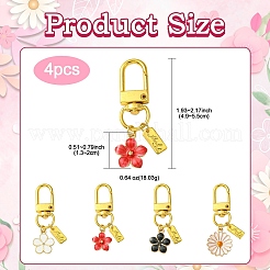 Подвесные украшения из сплава эмали&nbsp;HJEW-YW00003