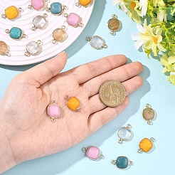 10 шт. 5 стиля подвески-коннекторы из тигровой кожи&nbsp;G-YW0002-75