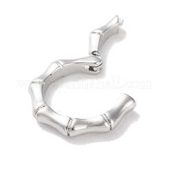 Стойки покрытие латунь Twister застежками KK-Z039-34P