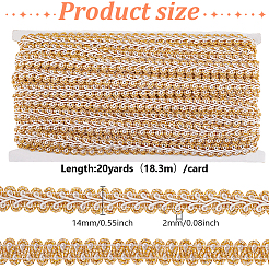 20 ярд полиэфирной кружевной ленты OCOR-GO0001-18