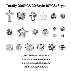200 pz 20 perline in lega di stile tibetano&nbsp;FIND-PJ0001-18