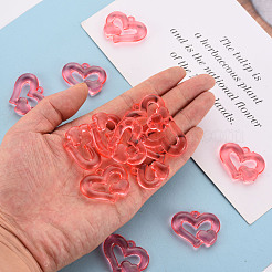 Прозрачные акриловые бусины TACR-S154-57B-910