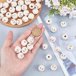 Европейский бисер из клена WOOD-FH0001-53