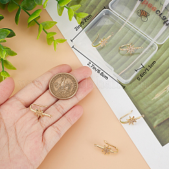 10 шт. серьги-крючки из латуни с покрытием 