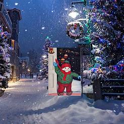 2шт 2 стиля садовый флаг AJEW-SZ0001-72A