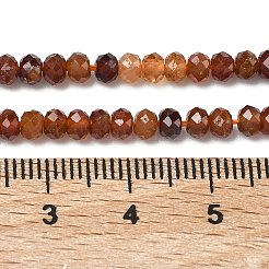 Гранат природный бисер нитей&nbsp;LS-G-D347-B05