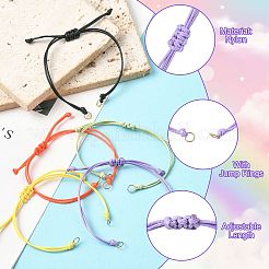 24 Stück 12 Farben gewachste Polyesterschnur zum Herstellen von Armbändern&nbsp;BJEW-FS00028