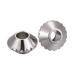 900шт 6 стиля латунные распорные бусины&nbsp;KK-ZZ0001-15